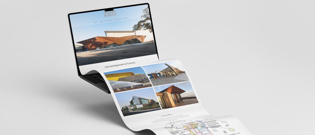 Long Scroll Extended Laptop Dynamic Screen Mockup, Floating